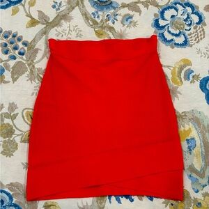 BCBG mini skirt.